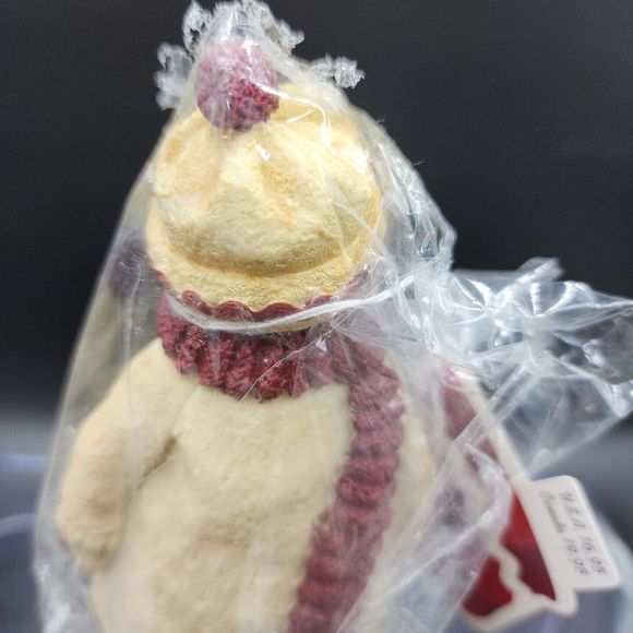 VTG Hallmark Christmas Snowman Resin Standing Figure 5" Cute Table Mantle Decor - Picture 8 of 9